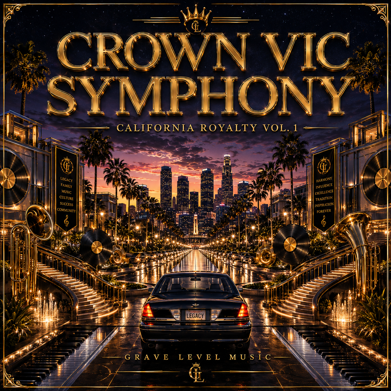 Crown Vic Symphony MPC cookup artwork